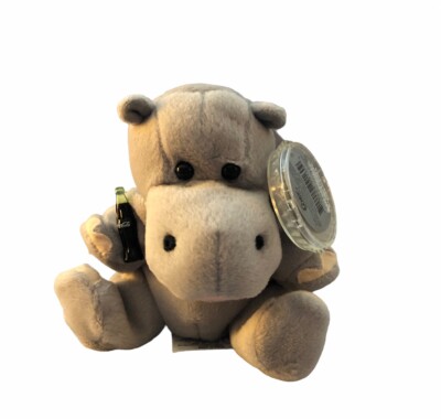 Cavanagh Coca-Cola Plush ..... Meeska the Hippopotamus Representing Zambia 0255