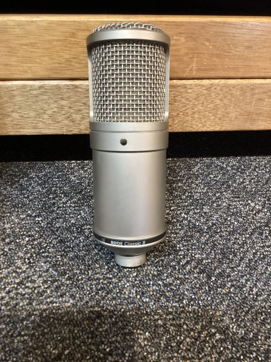 Rode Classic II Studio Microphone Complete - Mint Shape Rode Classic II Studio Microphone Complete - Mint Shape