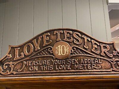 Love Tester Machine Rental  Vintage amusement machine rental