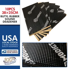 MGT Butyl Automotive Sound Deadener Car Heat Shield Insulation Noise 10 sqft