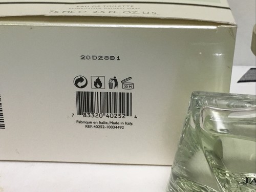 Bvlgari Mon Jasmin Noir L'EAU EXQUISE for Women 2.5 oz 75 ml EDT LOW FILL IN BOX - Picture 3 of 4