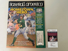 MLB Neil Walker Signed BASEBALL AMERICA Magazine Pittsburgh Pirates JSA 2006