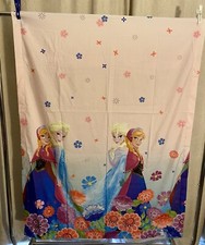 Disney Frozen SINGLE Curtain / Window Panel / Drape Elsa Anna 40" x 65"