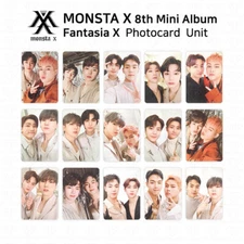 MONSTA X 8th Mini Album Fantasia X Offcial Photocard Unit Version Genuine KPOP