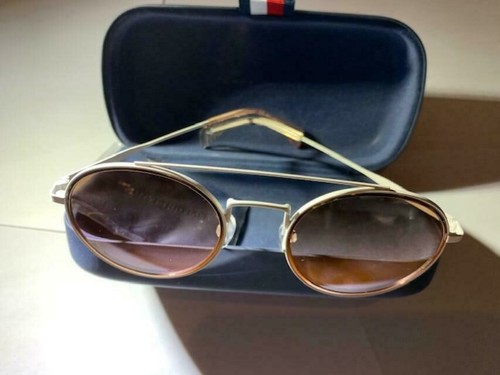 Tommy Hilfiger Women's Smooth Cream/Pink Pilot Sunglasses - TH1455S-0U1Y - Picture 10 of 12