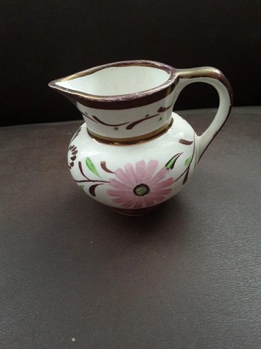 Vintage GRAY'S POTTERY STOKE ON TRENT ENGLAND CREAMER ENGLAND 2.75" Tall 3.25" w - Picture 11 of 22