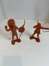 2- 6 Inches Marx Indians