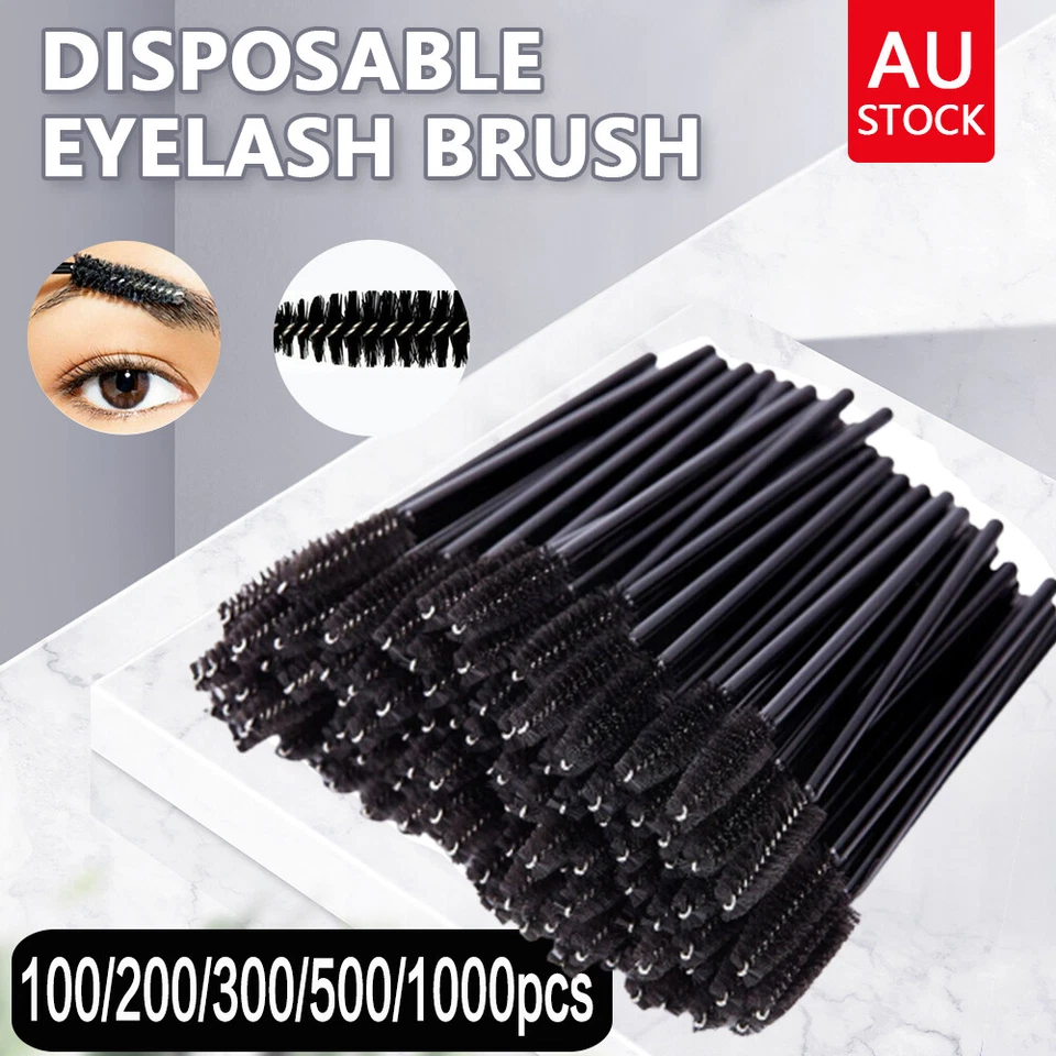 100-1000PCS Disposable Mascara Wands Eyelash Brushes Lash Extension Applicator
