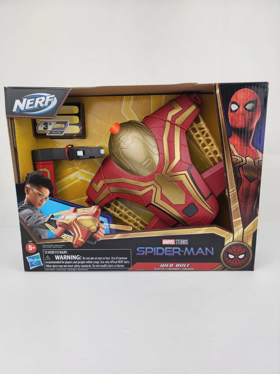 Nerf Spider Man Web Bolt Blaster Marvel New