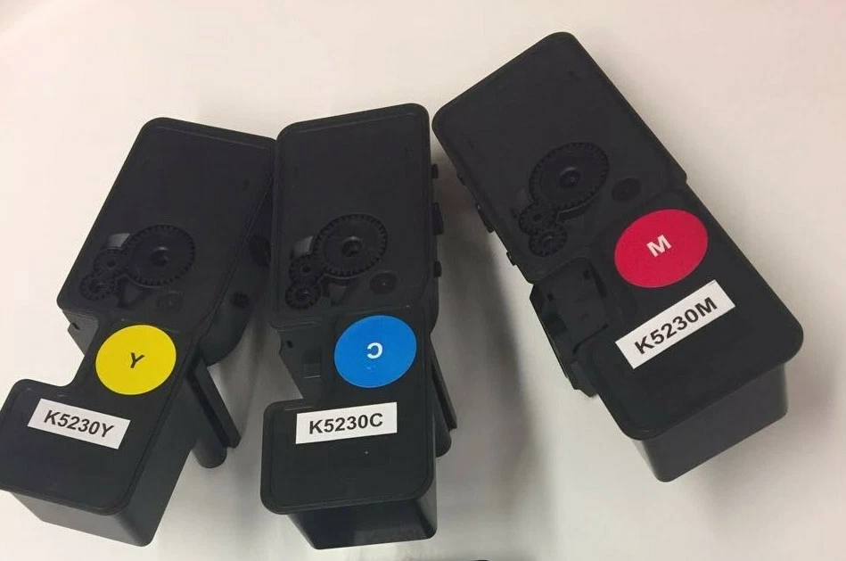 MARKENLOS 3 Toner C+M+Y für Kyocera Mita ECOSYS TK5230 M5521cdn M5521cdw P5021cdn P5021cdw