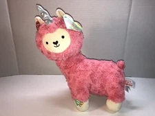 Cuddle Barn Coral Lovely Llamacorn Plush Stuffed Toy Lights Up Plays Music