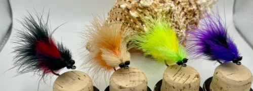 Tarpon Toad Flies - Gamakatsu SL12s Short Hooks - Saltwater, Tarpon, Snook, Etc