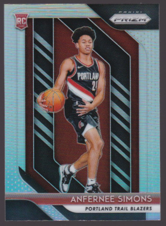 Anfernee Simons 2018 Prizm #61 Silver Price Guide - Sports