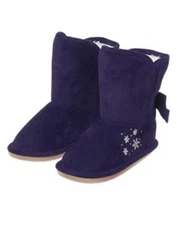 NWT Gymboree Fair Isle Flurry Navy Blue Snowflake Toddler Booties Boots