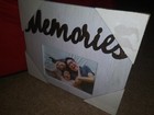 Tabletop Picture Frame ~ Reads "Memories" * Brand New! * Holds 5.5" x 3.5" Photo — photo 5