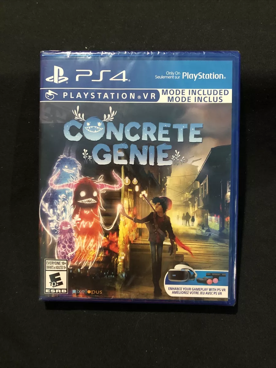 Concrete genie ps4 vr 2025