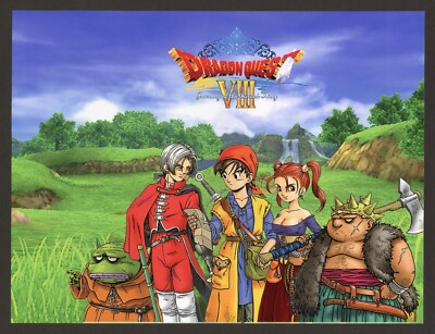 Dragon Quest VIII Journey of the Cursed King PS2 Nintendo
