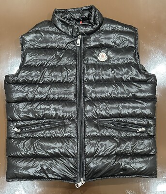 MONCLER Gui Logo-Appliquéd Quilted Shell Down Gilet - Black