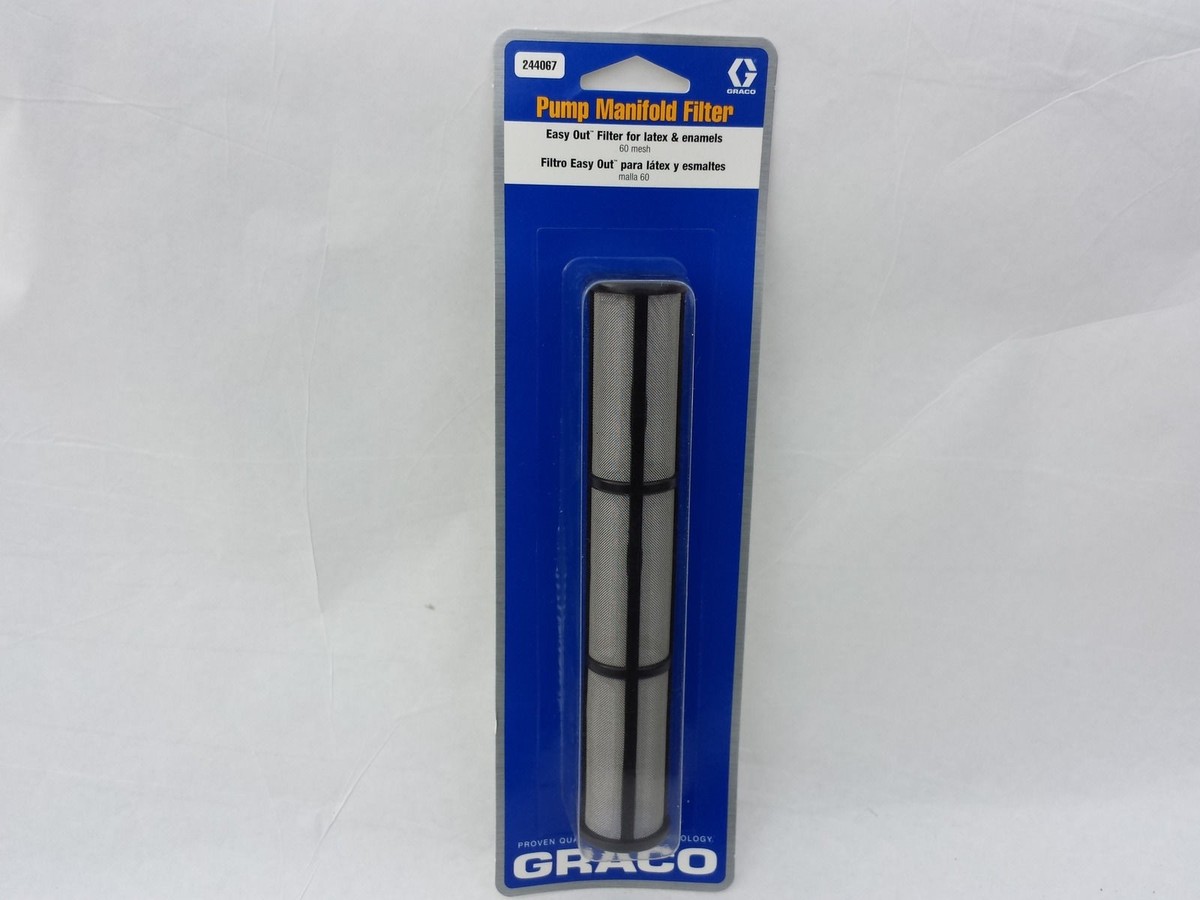 Graco Easy Out Manifold Filter, Long 60 Mesh 244067 244-067 | eBay