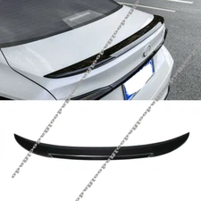 For Toyota Avalon 2019-2022 Piano Black Rear Trunk Spoiler Lip Wing Rear Spoiler