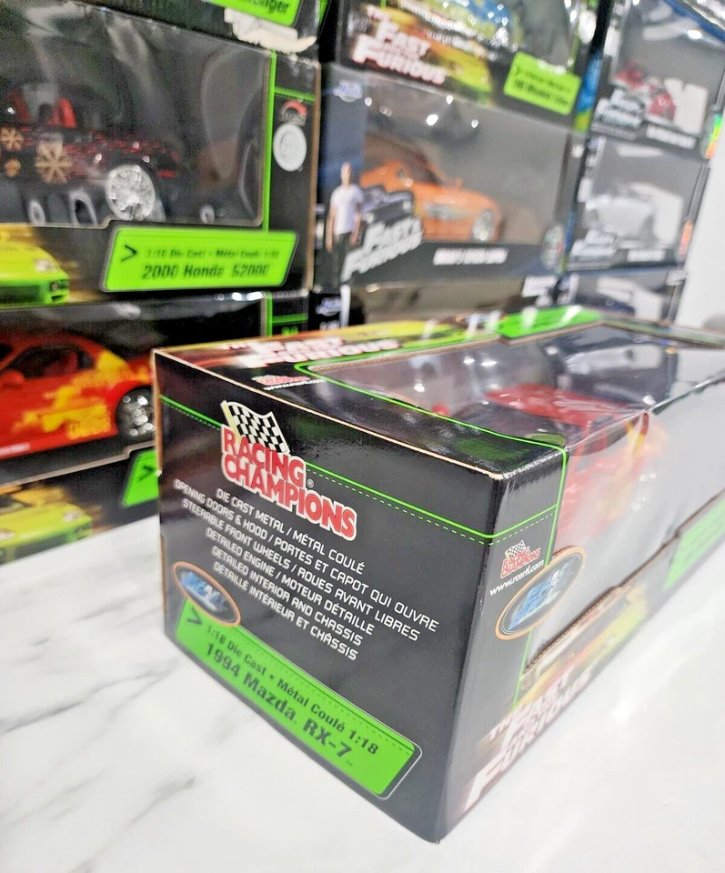 НОВЫЙ 1:18 литой быстрый и яростный 1994 Mazda Rx-7 гонки чемпионов - Изображение 2 из 4