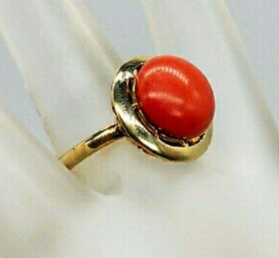 BIG HAND silver925×k18×coral×Ruby s-l400.jpg