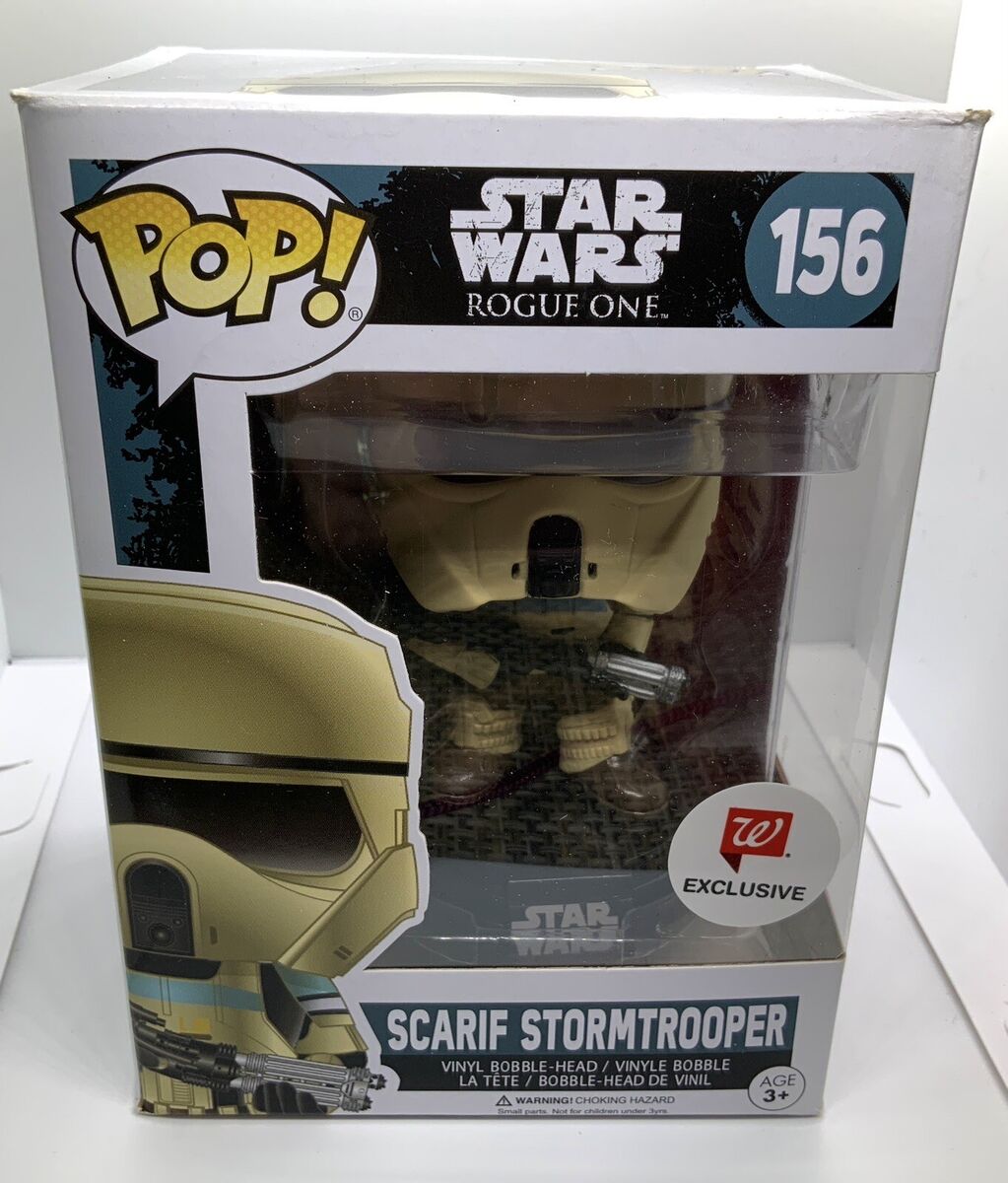 FunkoPop！156 SCARIF STORMTROOPER 限定版 Funko Pop! Disney Star Wars Rogue One - Scarif Stormtrooper
