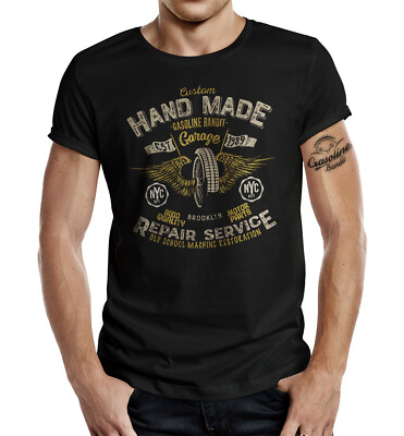 GASOLINE BANDIT T-Shirt Custom Handmade Garage Repair serv. S M L XL 2XL 3XL 4XL