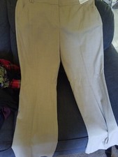 NWT - New York  Company City Stretch Bootcut Beige Pants - 14 Average