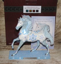 TRAIL OF PAINTED PONIES Christmas Snow Princess 1E/0242 Holiday2024 UnicornHorse