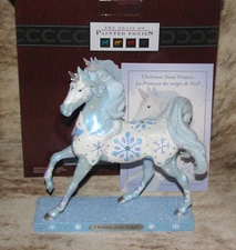 TRAIL OF PAINTED PONIES Christmas Snow Princess~1E/0242~Holiday2024~UnicornHorse