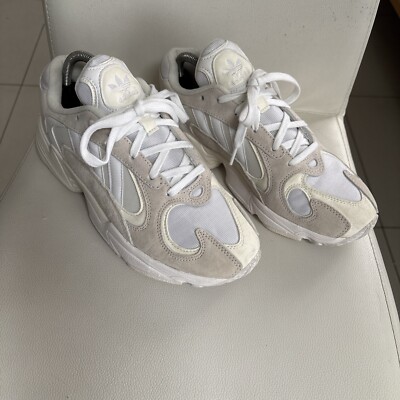 Adidas Yung Trainers Women Adidas Yung-1 Cloud White Trainers Size