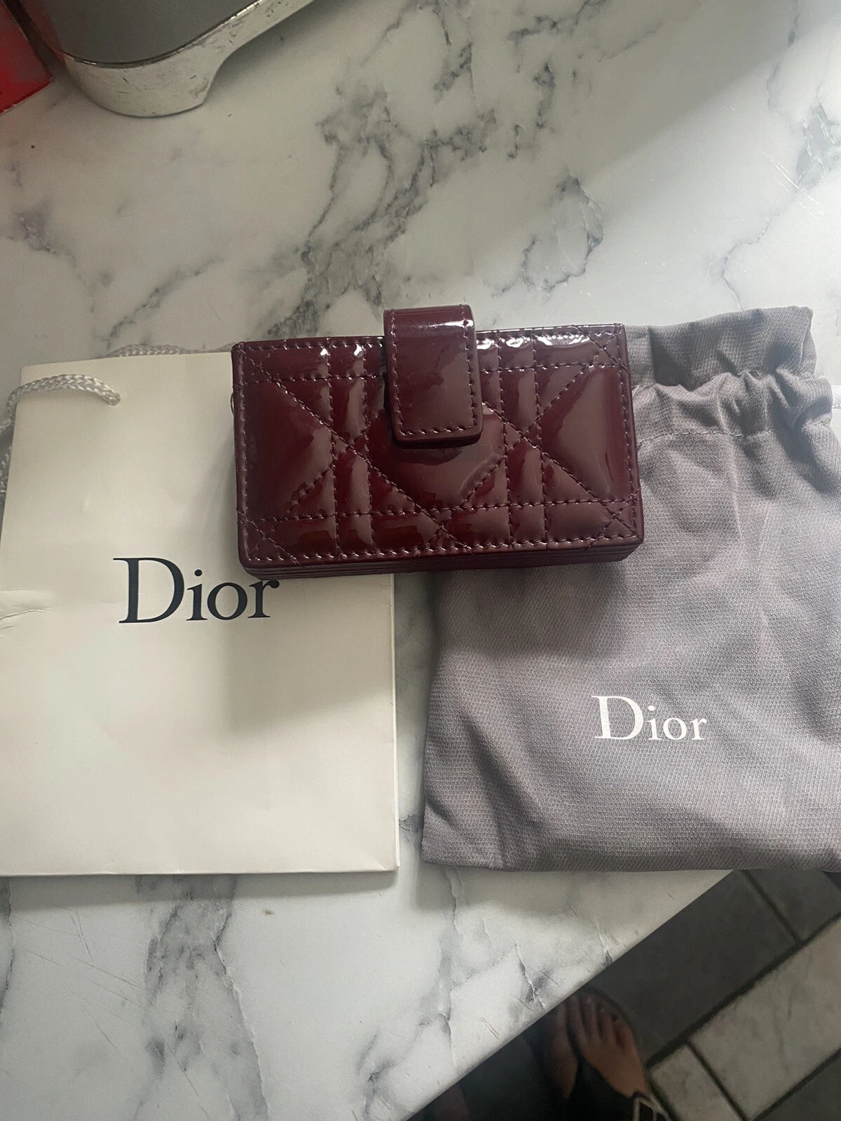 Porte carte Christian Dior