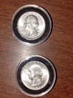 2 1951-S Washington Quarters~ Gem BU ~ 90% Silver ~ Better Date!