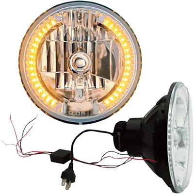 HEADWINDS 2001-2223 8-9727LEDWTA Snake-Eye Headlamp w/ LED Turn Signals and