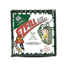 Ez Fill Suet Basket Suet Feeders For Wild Birds Holds One Suet Cake 8 Ounces
