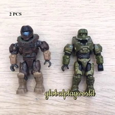 Mega Bloks Construx Halo Spartan CQC Spartan EOD Building Toy Action Figures 2x