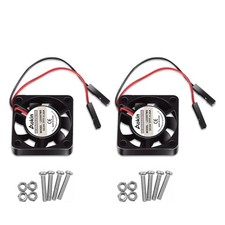 2Pcs 3007 Fan for Raspberry Pi 5 30x30x7mm Cooler Pi Brushless Cooling Case F...