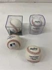 signed 4 baseballs players unknown