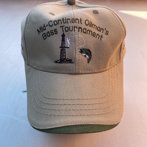 mid continent Oilman’s Bass Tournament Fisherman Cap