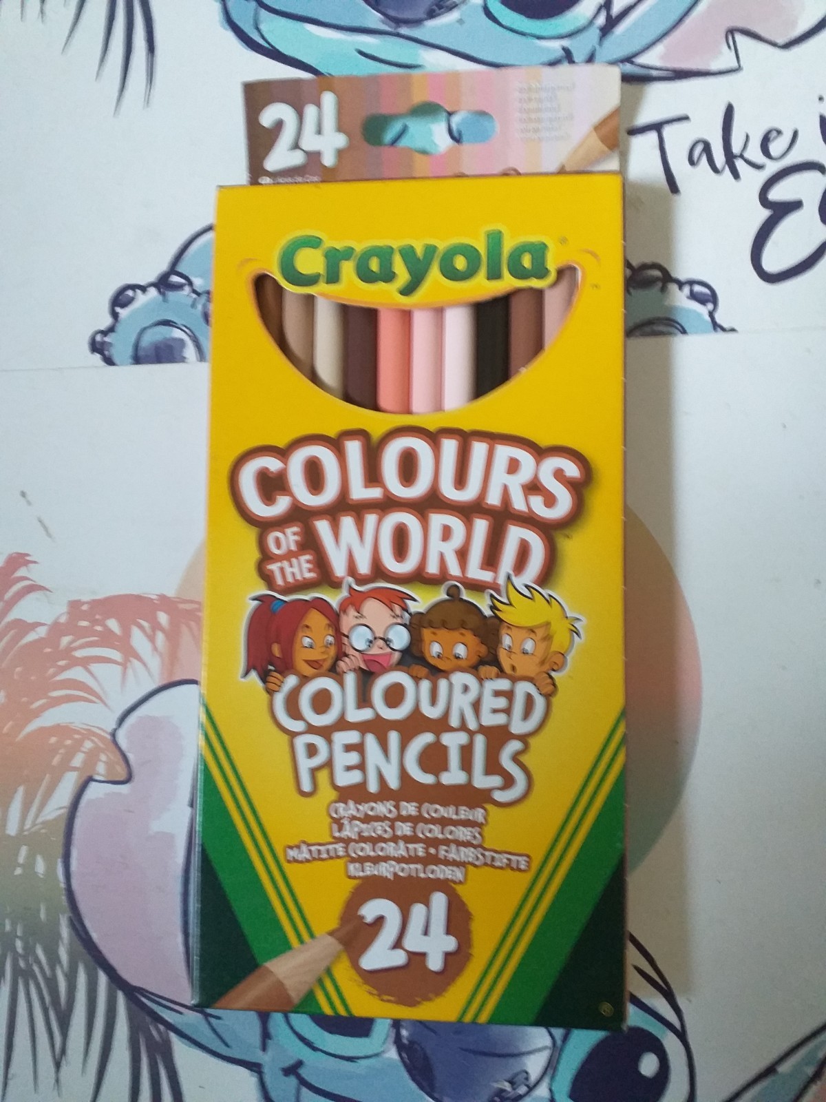 CRAYOLA: COLOURS OF THE WORLD COLOURED PENCILS  X 24PK - Image 3