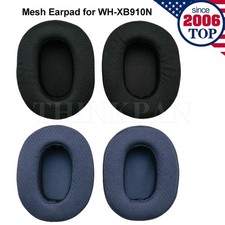 New Mesh Fabric Replacement Ear Pads Cushion Cover for Sony WH-XB910N Headphones