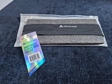 NEW Artic Cool Instant Head Cooling Headband Wet & Wear Hydrofreeze X Tech Black