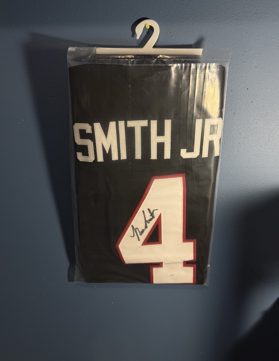 Nolan Smith Jr Autographed Signed Georgia Bulldogs JERSEY JSA COA 