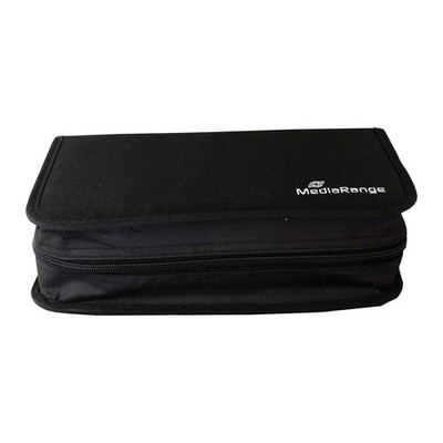 MediaRange BOX55 CD/DVD Storage Media Case 96pcs, Nylon, Black ~E~