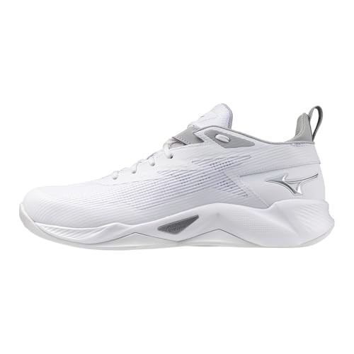 Mizuno wave transistor バスケットボールシューズ ホワイト MIZUNO Basketball Shoes WAVE TRANSISTOR White/Silver W1GA2400 24.5