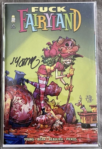 I Hate Fairyland #1 J Signed Skottie Young Explicit Variant NM LIMITED EXCLUSIVE