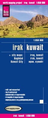 Iraq and Kuwait (1:850.000): 2016 SHEET MAP (GERMAN) 9783831773350
