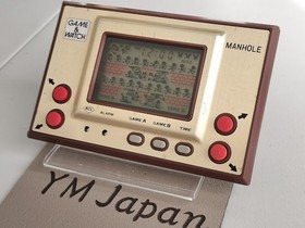 Nintendo MH-06 Manhole LSI Game and Watch Used Japan Vintage Retro