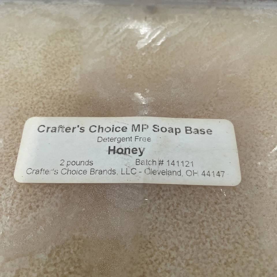 8 lb HONEY MELT AND POUR SOAP Base CRAFTER'S CHOICE - Image 4 of 4